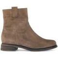 Bottines Gabor Bottine en cuir &agrave; talon d&eacute;croch&eacute; Marron Grenoble