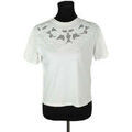 Tee-shirts sur Grenoble : T-shirt Maje T-shirt en coton blanc