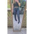 Jeans skinny Zara Jean cheville fendue Grenoble
