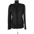 Gilets sur Grenoble : Gilet The Kooples Veste en coton noire