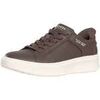 Baskets basses Skechers Baskets Slip-ins Court Break &agrave; double a&eacute;ration Marron