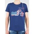 Tee-shirts sur Grenoble : T-shirt Wrangler S/S Biker Flag Tee W7A53FK 1F