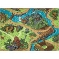 D&eacute;coration sur Grenoble : Tapis Rugsx TAPIS REBEL ROADS Dino World 29 Dinosaures, 140x200 cm Gris 140x200 cm. . Maison & D&eacute;co > Tapis.