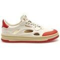 Baskets femme sur Grenoble : Baskets Foamers FOAM01/EVA-R12 WHITE/BEIGE/RED