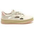 Baskets femme sur Grenoble : Baskets basses Foamers FOAM01/EVA-R13 WHITE/BEIGE/PINK