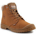 Sports d'hiver sur Grenoble : Boots Palladium sp20 Cuff Leather Waterproof WL 79067-257-M Mahogany