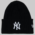 Bonnet New-Era WIDE CUFF BEANIE NEW YORK YANKEES BLK