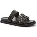Chaussons / Pantoufles sur Grenoble : Chaussons Keddo black casual open slippers