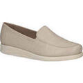 Chaussures plates femme sur Grenoble : Mocassins Caprice beige casual closed loafers