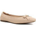 Chaussures d&eacute;contract&eacute;es femme sur Grenoble : Ballerines Sergio Moretti nude casual closed ballerinas