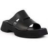 Chaussons Sergio Moretti black casual open slippers