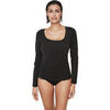 Maillots de corps Selmark Top thermique manches longues BASICOS Noir
