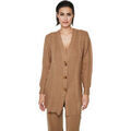 Gilets sur Grenoble : Gilet Selmark Veste &agrave; boutons PC1 STYLE ADD Marron