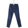 Jeans skinny S&eacute;zane Jean slim en coton bleu Bleu