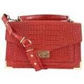 Sacs &agrave; mains sur Grenoble : Sac a main The Kooples Sac &agrave; bandouli&egrave;re en cuir rouge Rouge