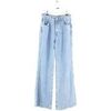 Jeans 7 for all Mankind Jean droit en coton bleu