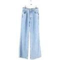 Jeans 7 for all Mankind Jean droit en coton bleu Grenoble