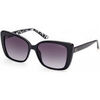 Lunettes de soleil Guess GU7829 Lunettes de soleil, Noir/Fum&eacute;e, 56 mm Noir