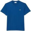 Tee-shirts sur Grenoble : T-shirt Lacoste T shirt homme Ref 62387 HBM Bleu