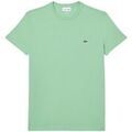 Tee-shirts sur Grenoble : T-shirt Lacoste T shirt col rond Ref 52097 TTF Vert