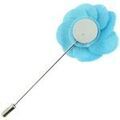 Broches Cravate Avenue Signature Boutonni&egrave;re rose sauvage Bleu Grenoble