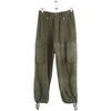 Pantalon Maliparmi Pantalon droit en coton vert