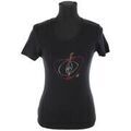 Tee-shirts sur Grenoble : T-shirt Sonia Rykiel Top en coton noir