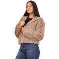 Vestes sur Grenoble : Veste La Modeuse Manteaux pour femme - Taupe -