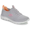 Baskets basses Skechers SUMMITS - CLASSIC Gris