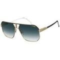 Lunettes sur Grenoble : Lunettes de soleil Carrera 1062/S Lunettes de soleil, Noir/Bleu, 62 mm