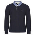 Polos sur Grenoble : Polo Gant REG CHAMBRAY HEAVY RUGGER