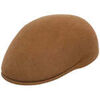 Casquette Chapeau-Tendance Casquette bomb&eacute;e 100% laine T59 Marron