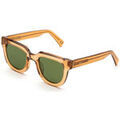 Lunettes sur Grenoble : Lunettes de soleil Retrosuperfuture S5R Serio Lunettes de soleil, Maron/Vert, 49 mm
