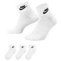 Chaussettes Nike CHAUSSETTES EVERYDAY ESSENTIAL - WHITE/BLACK - XL Grenoble