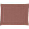 Tapis de bain Guy Levasseur Tapis de bain uni en coton &eacute;ponge Oeko-Tex Rose 50x70 cm. . Maison > Tapis de bain.
