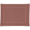 Tapis de bain sur Grenoble : Tapis de bain Guy Levasseur Tapis de bain uni en coton &eacute;ponge Oeko-Tex Rose 50x70 cm. . Maison > Tapis de bain.