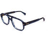 Lunettes de soleil Xlab Col anti-&eacute;blouissement Cartagena. Bleu stri&eacute; Cadres Optiqu