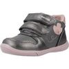 Boots enfant Geox B Zapito Girl Argent&eacute;