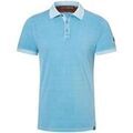Tee-shirts sur Grenoble : T-shirt Timezone Polo ref 52346 bleu clair