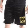 Short Sport Zone LOS ANGELES - Short Basket - noir