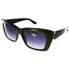 Lunettes de soleil Guess Femme 7346 S Noir dor&eacute; de forme rectangulaire Multicolore
