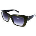 Lunettes de soleil Guess Femme 7346 S Noir dor&eacute; de forme rectangulaire Multicolore Grenoble