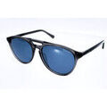 Lunettes sur Grenoble : Lunettes de soleil Gant homme 7223 Monture gris translucide verre bleu indice 2