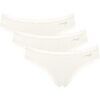 Slips Sloggi Femme Slip Paquet de 3 GO Crush Mini C3P Blanc
