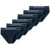 Slips Schiesser Homme Slip Paquet de 6 6PACK Rio-Slip "95/5" Bleu