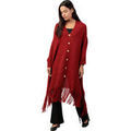 Gilet Admas Poncho long Punto