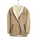 Manteaux sur Grenoble : Manteau Gil Santucci Manteau en fourrure beige