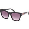 Lunettes de soleil Guess GU00113 Lunettes de soleil, Noir/Fum&eacute;e, 55 mm Noir