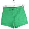 Short Zadig & Voltaire Mini short en coton vert