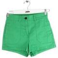 Short Zadig & Voltaire Mini short en coton vert
